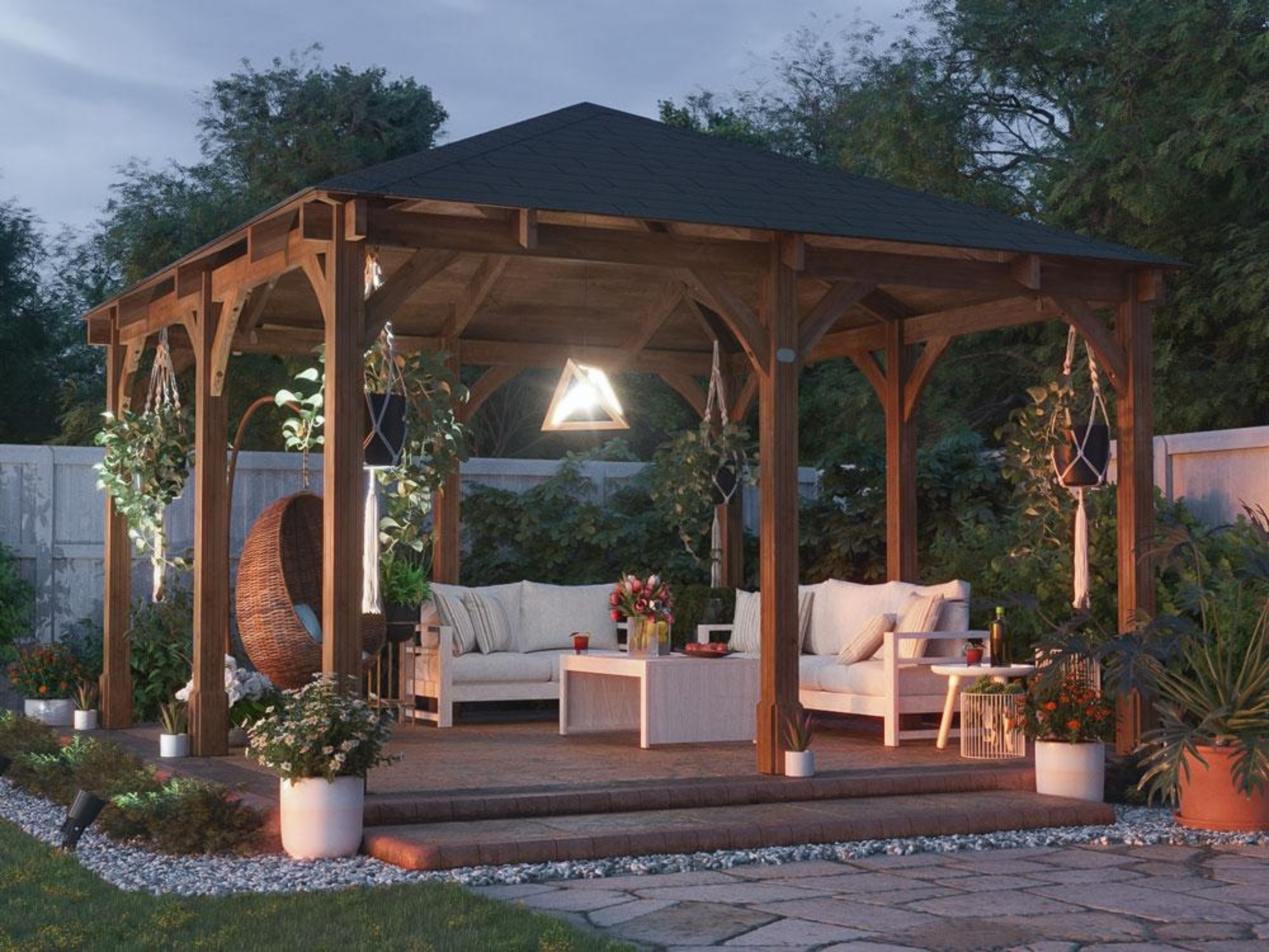 Leviathan Open Chunky Gazebo