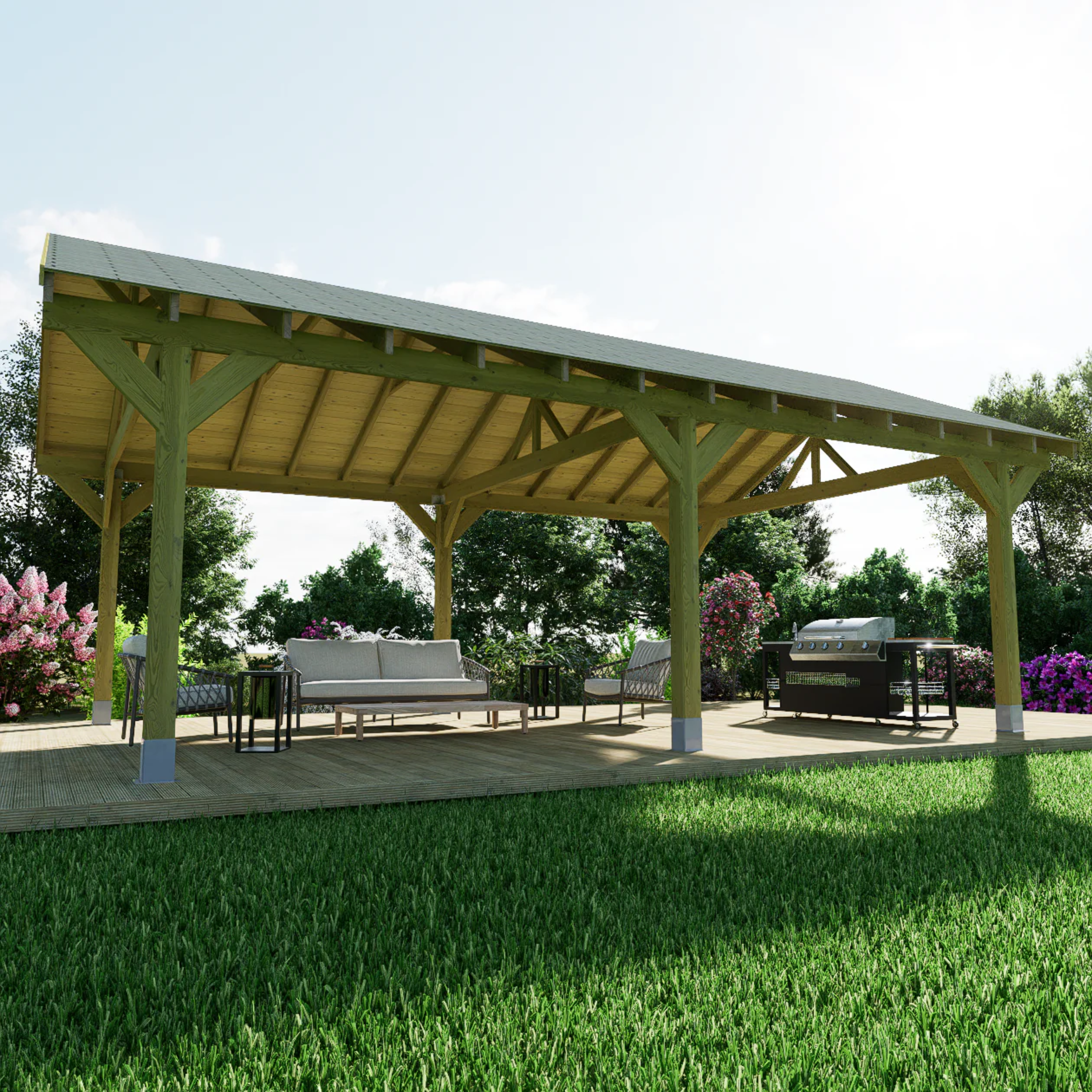 APEX PREMIUM GAZEBOS  6.0x4.8m